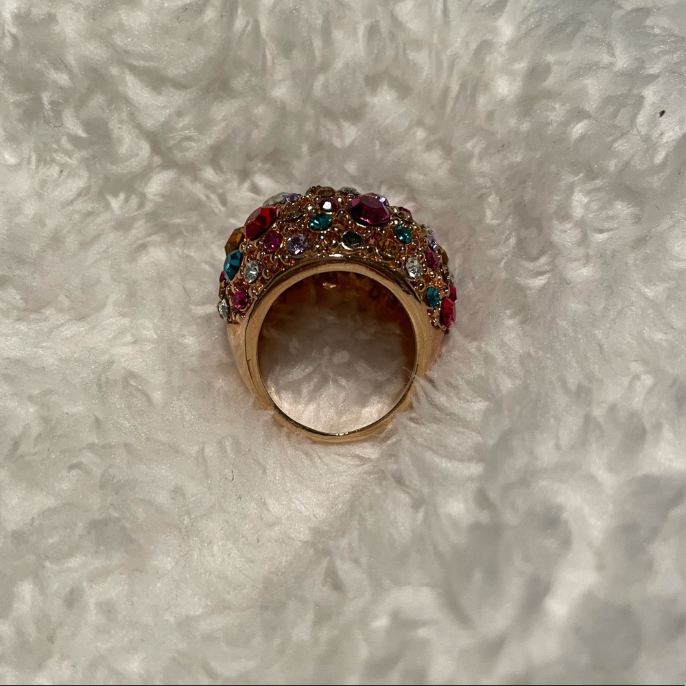 18K RGP Multicolor Fashion Ring - Picture 2 of 9